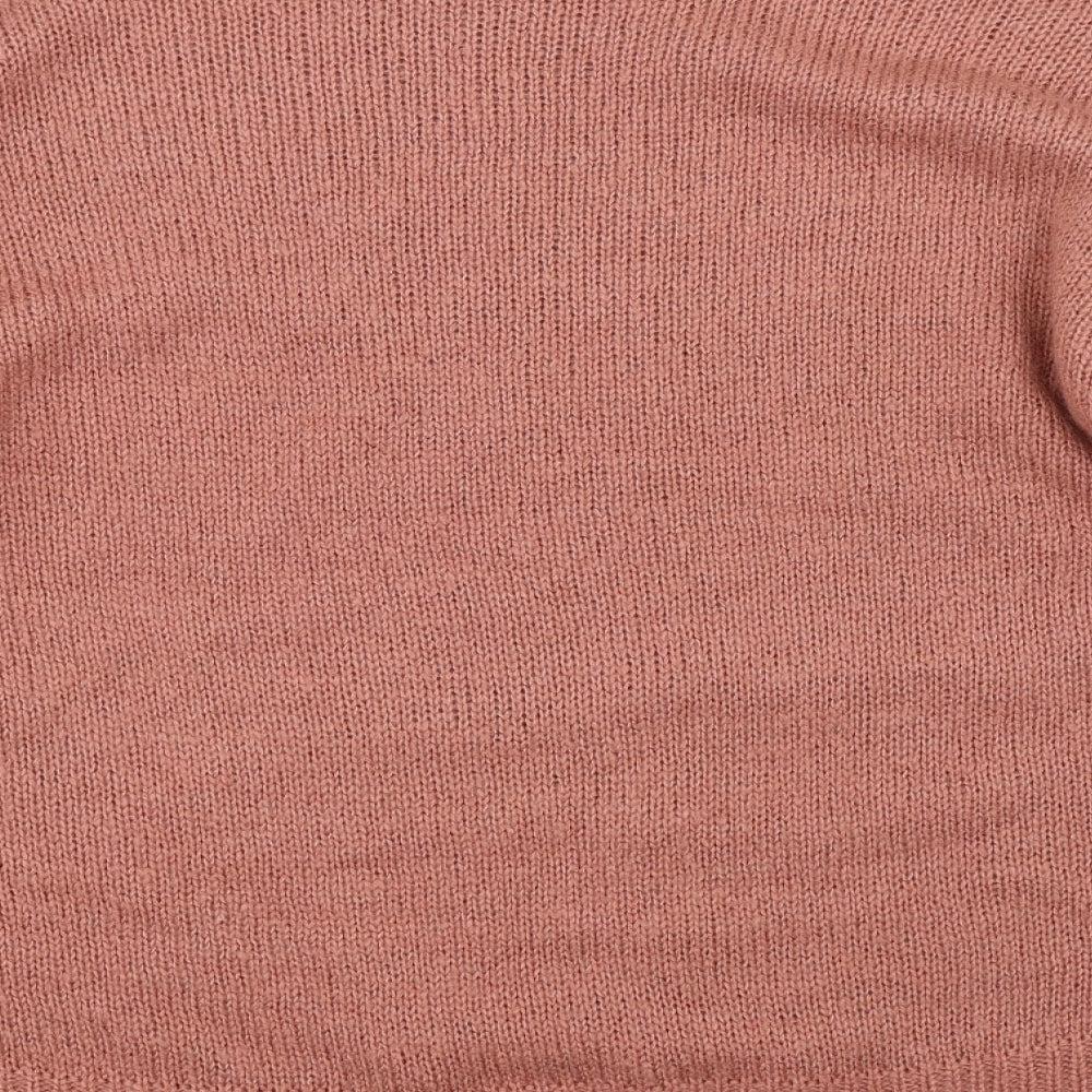 New Look Womens Pink   Pullover Jumper Size L