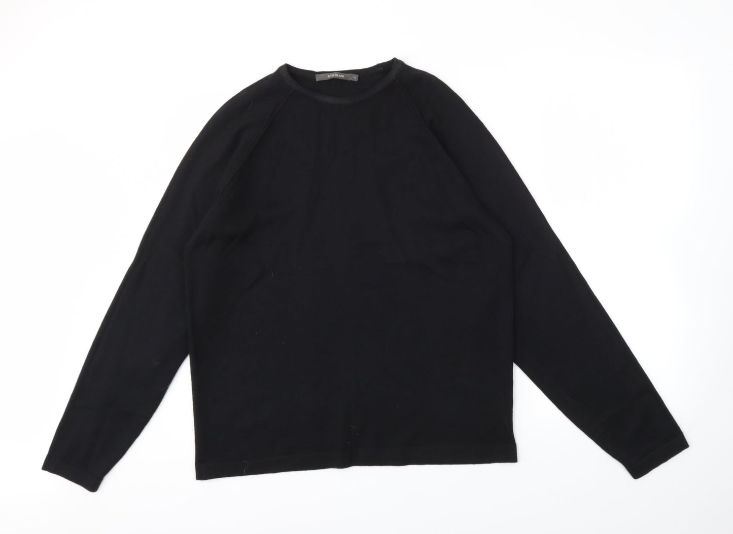 River Island Womens Black   Pullover Jumper Size L
