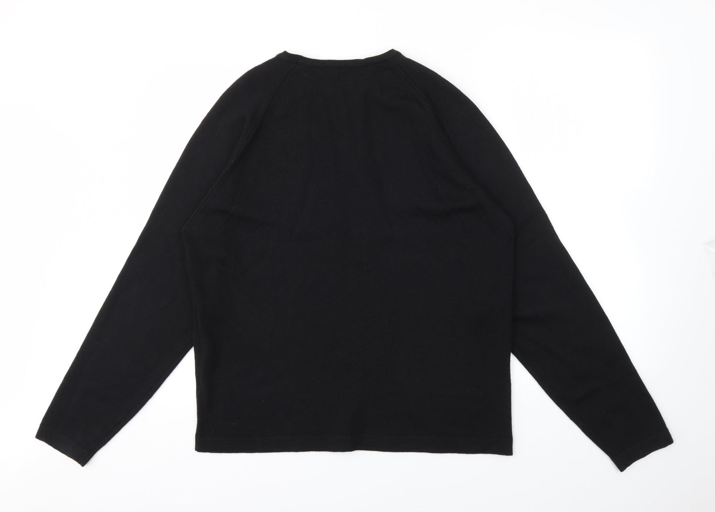 River Island Womens Black   Pullover Jumper Size L