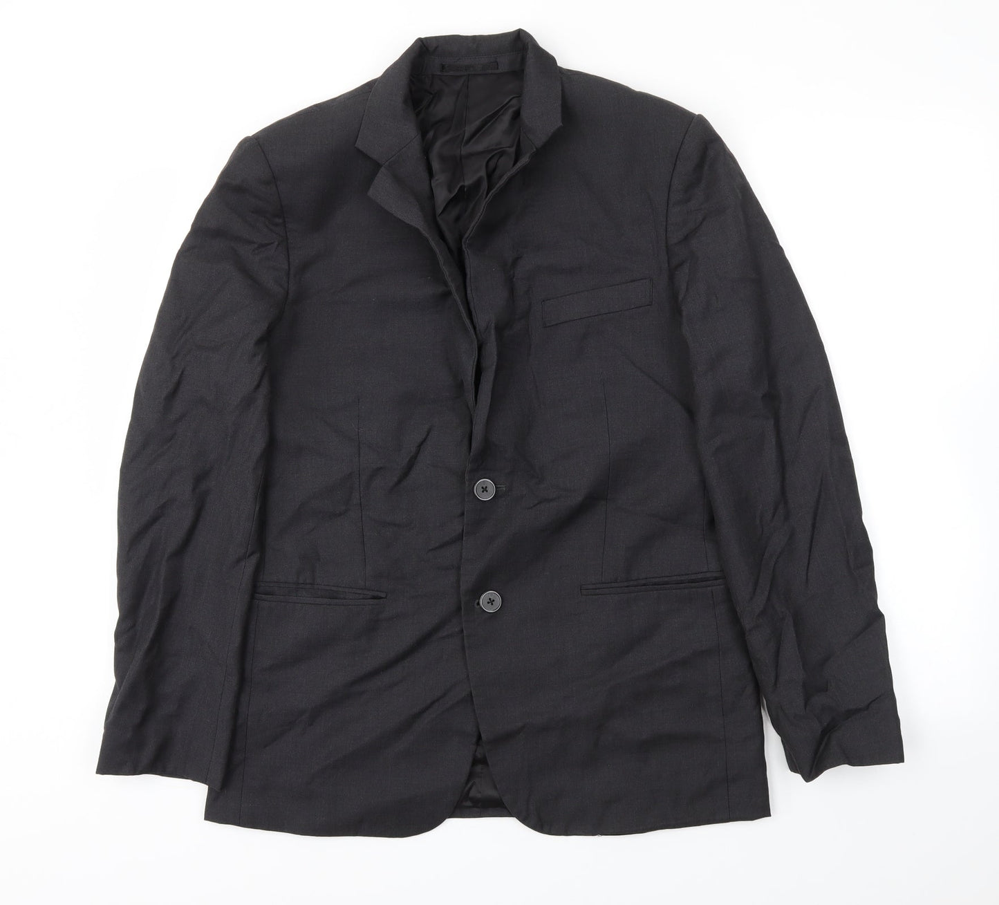 Preworn Mens Grey   Jacket Blazer Size 42