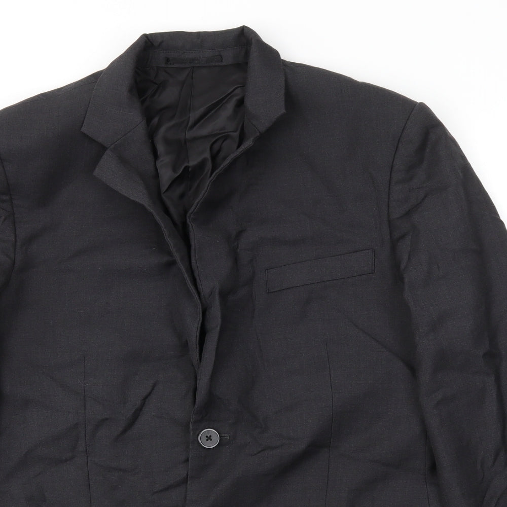 Preworn Mens Grey   Jacket Blazer Size 42