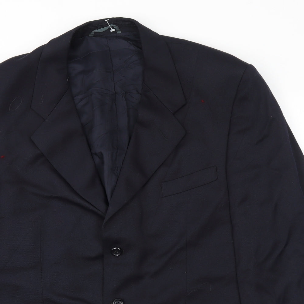 Burton Mens Blue   Jacket Blazer Size 44