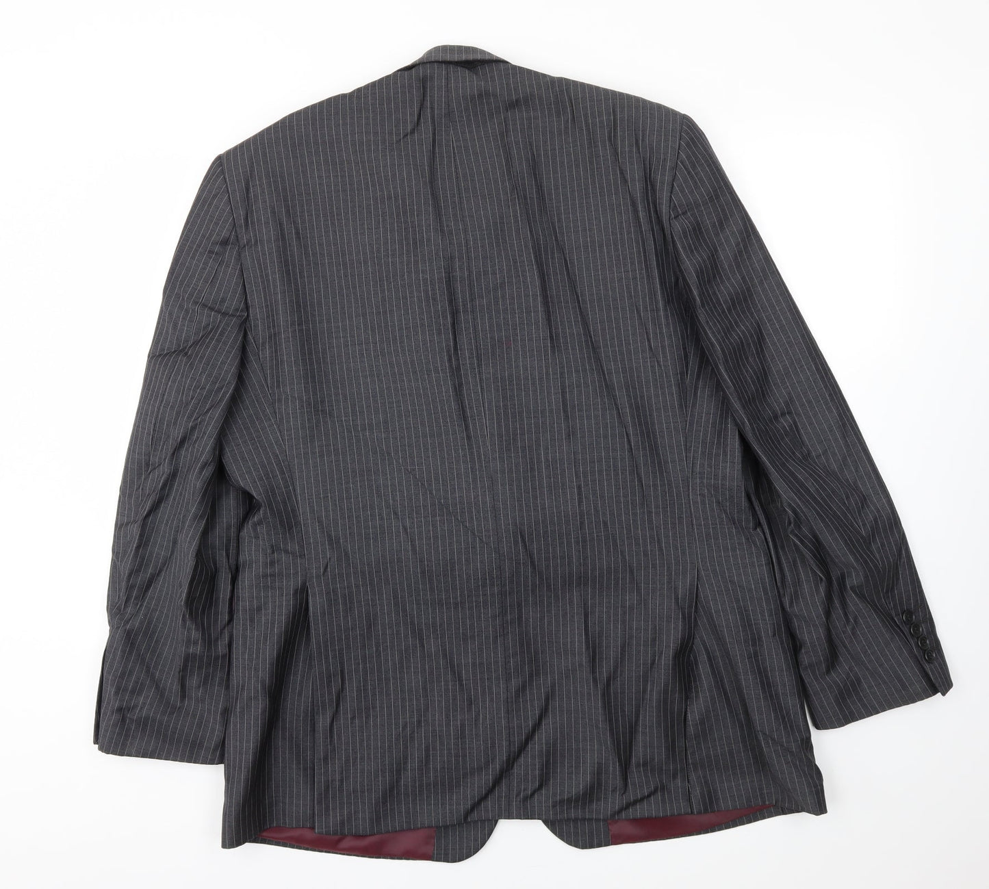 jhon lewis  Mens Grey Striped  Jacket Blazer Size 44