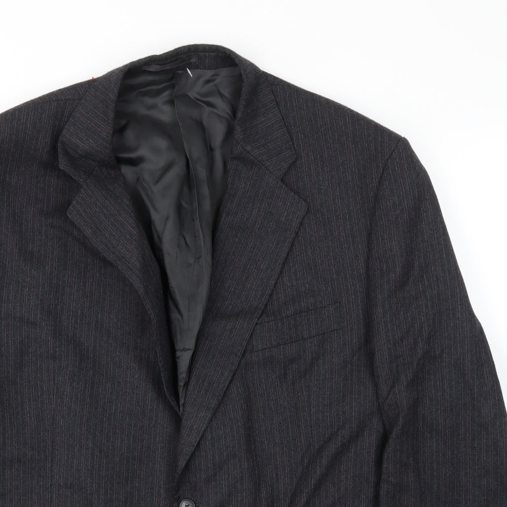 LABEL  Mens Grey   Jacket Blazer Size 48