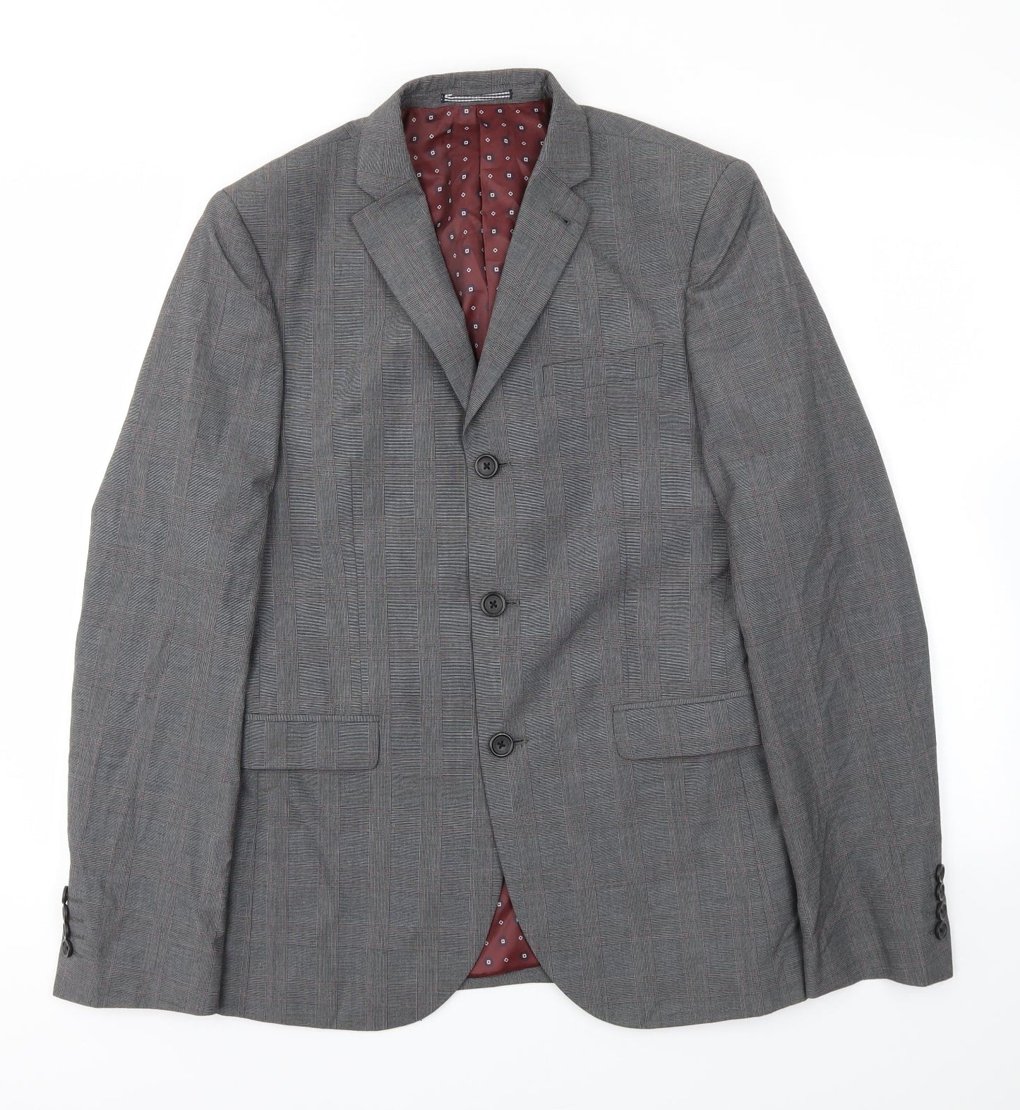 NEXT Mens Grey   Jacket Blazer Size 38