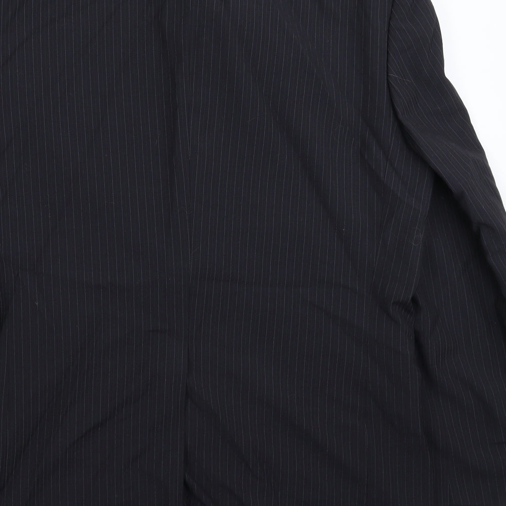 NEXT Mens Blue Striped  Jacket Suit Jacket Size 38