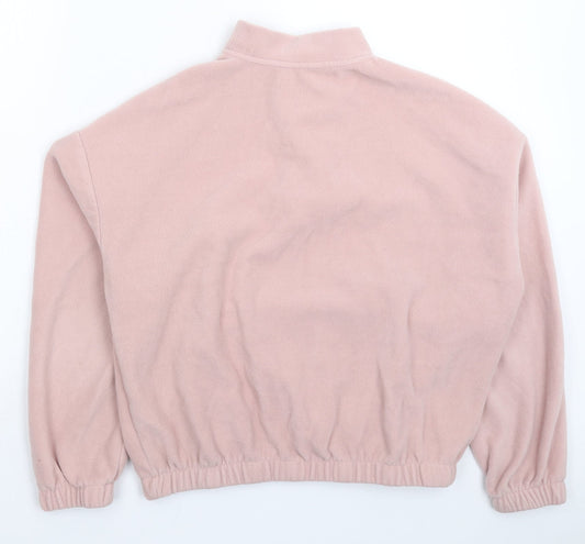 Select Womens Pink  Fleece Jacket  Size M