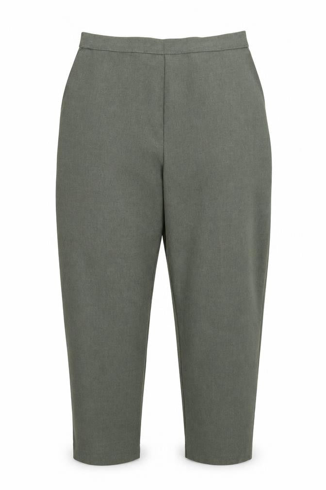 Preworn Womens Green   Cropped Trousers Size 32 in L33 in