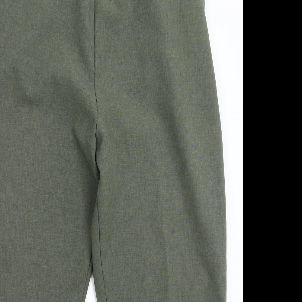 Preworn Womens Green   Cropped Trousers Size 32 in L33 in