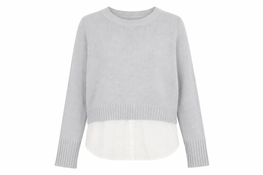 Divided by H&M Womens Grey  Knit Pullover Jumper Size M