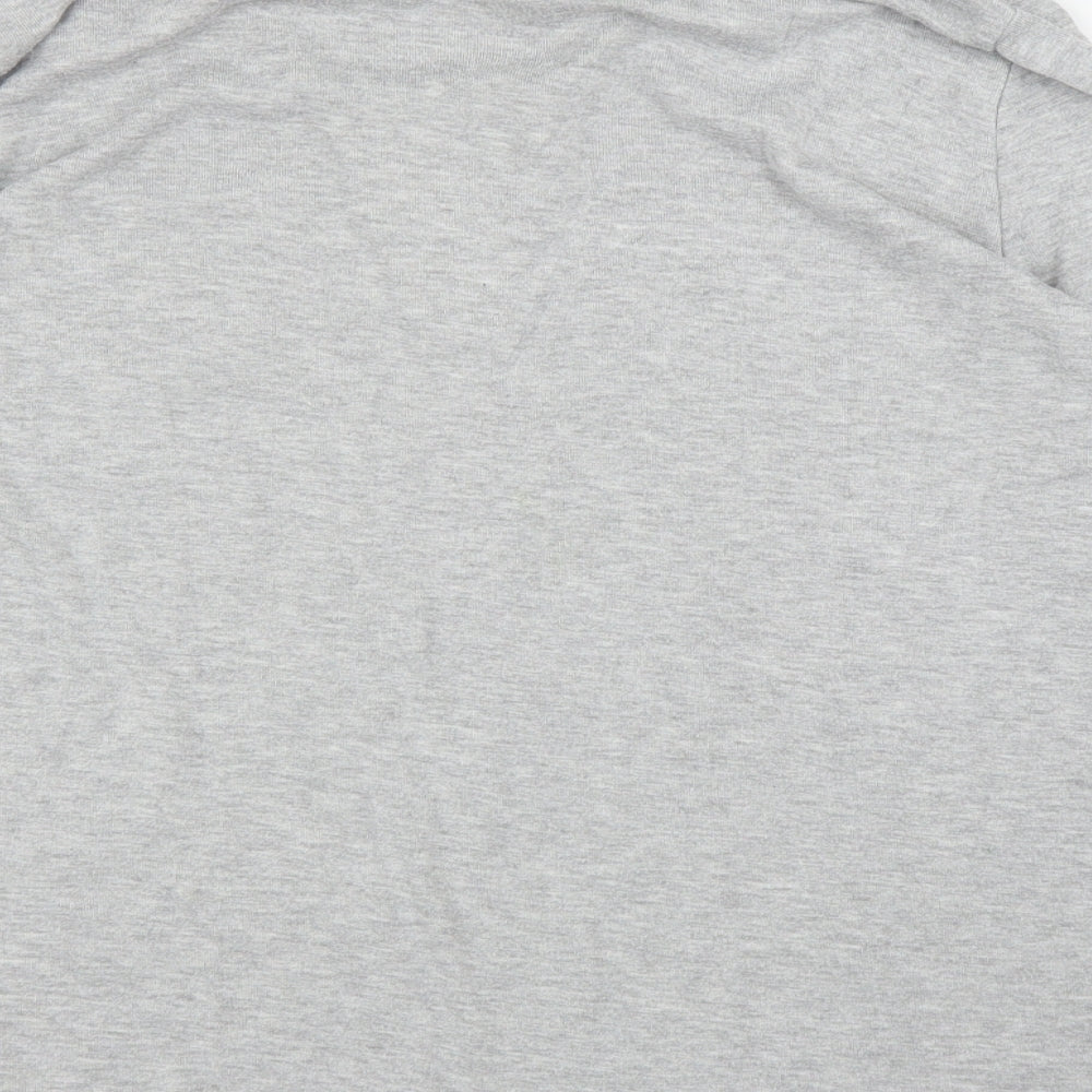 BM Casual Womens Grey   Basic Blouse Size L