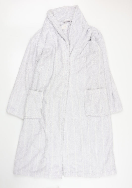 Per Una Womens Pink Striped  Chemise Robe Size M