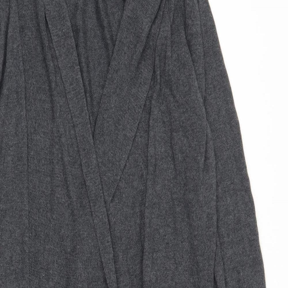M&S Womens Grey   Cardigan Jumper Size 12