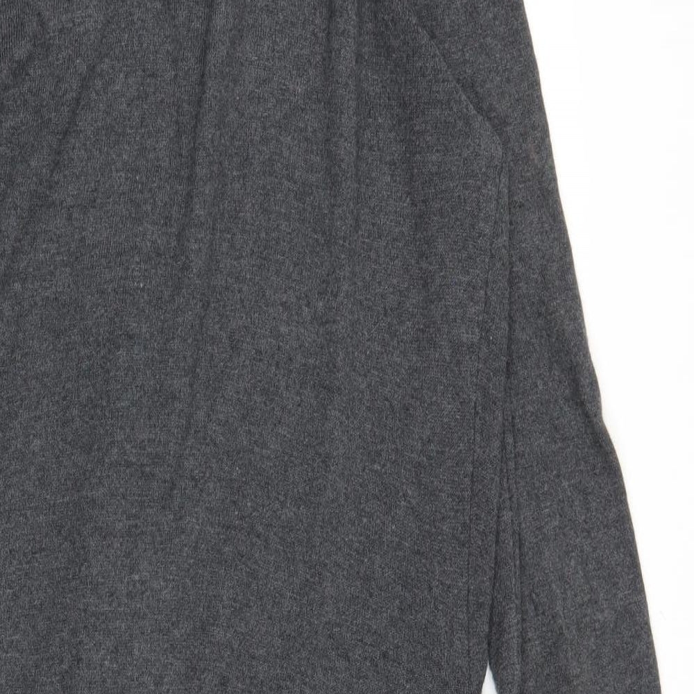 M&S Womens Grey   Cardigan Jumper Size 12