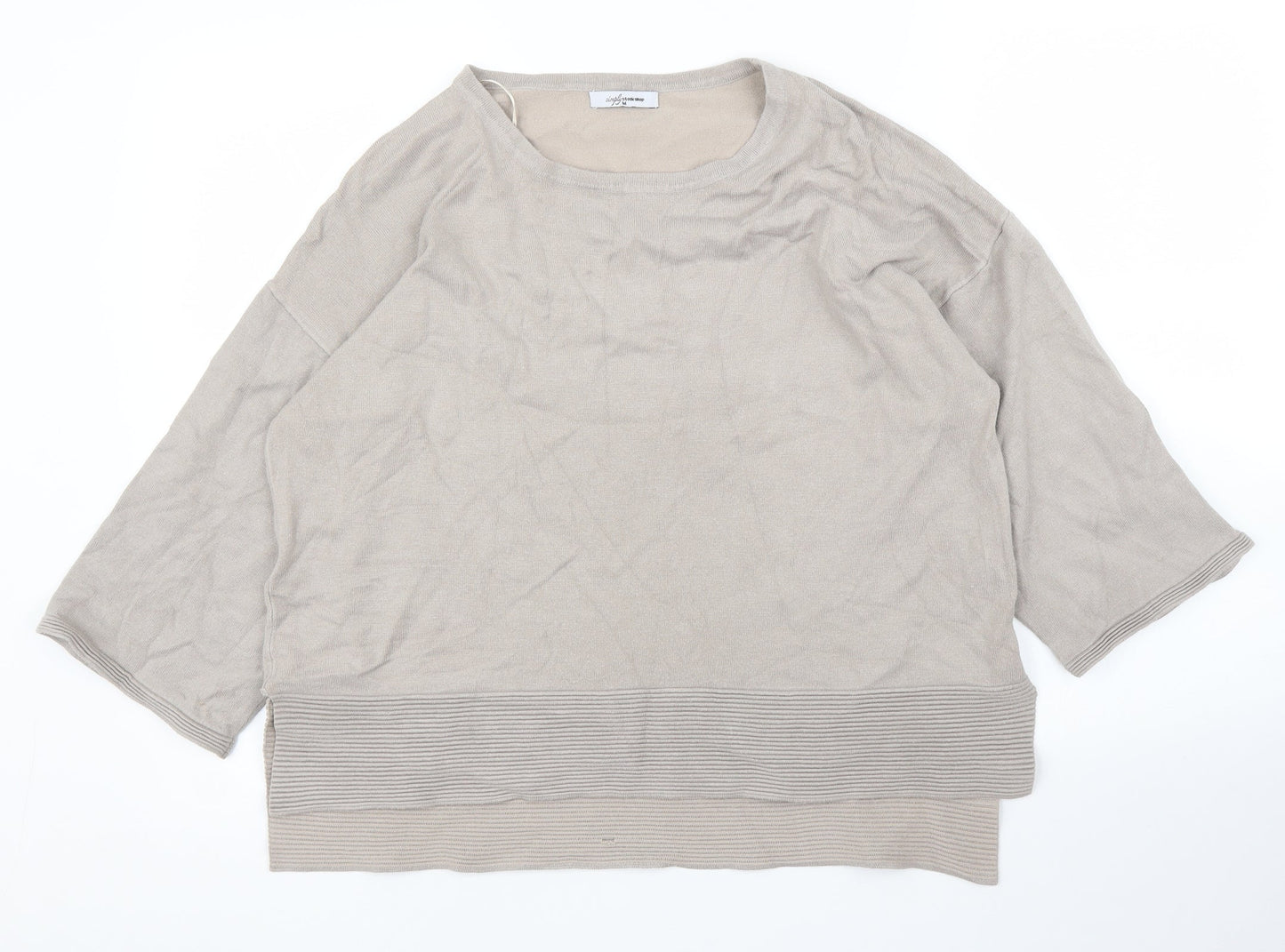 Simply Stock Shop Womens Beige   Pullover Jumper Size M