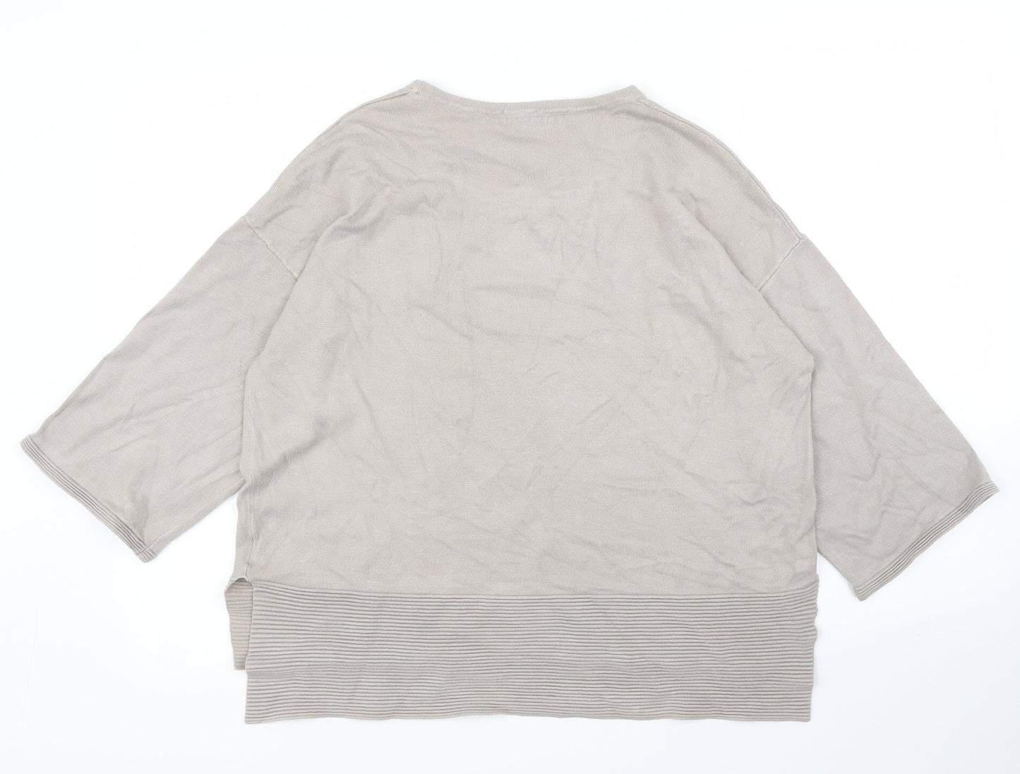 Simply Stock Shop Womens Beige   Pullover Jumper Size M