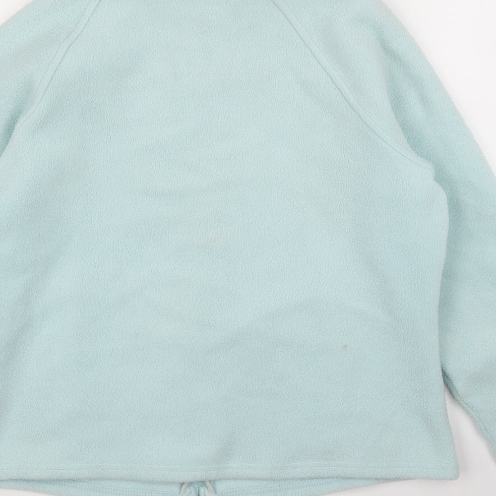 NEXT Womens Blue  Fleece Full Zip Jumper Size 14