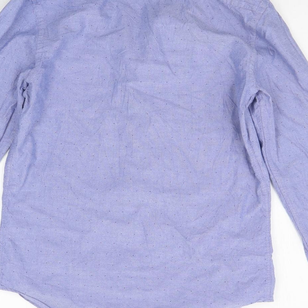 ZARA  Mens Blue    Button-Up Size S