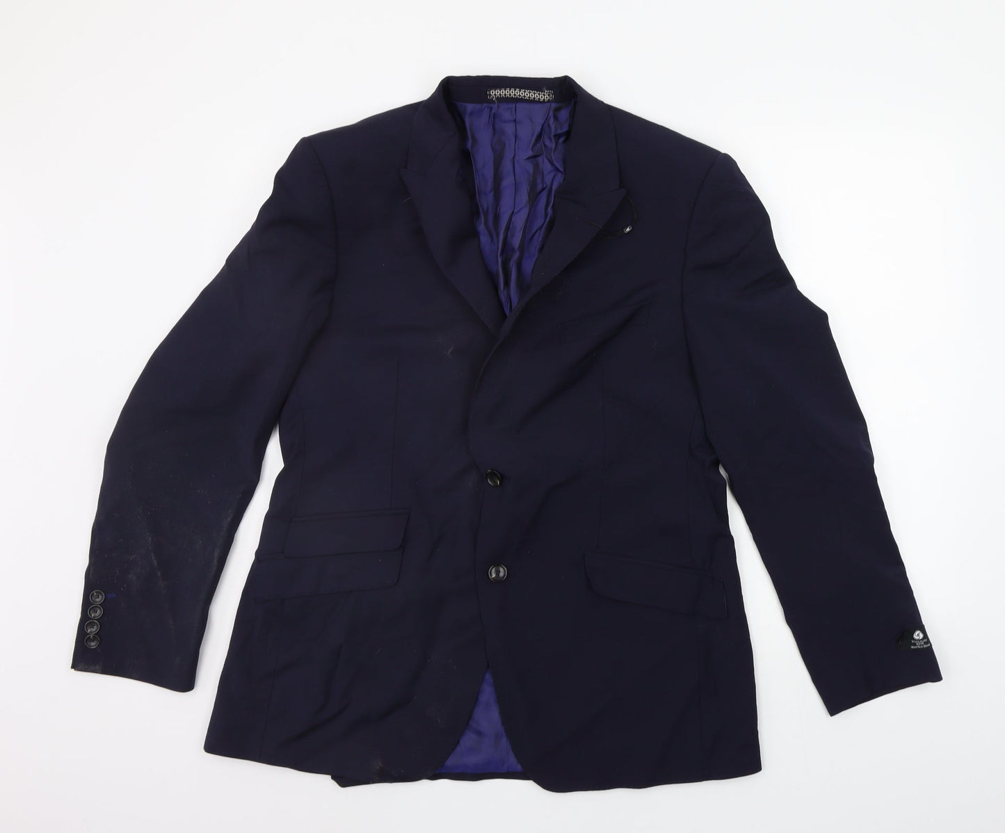 Marks and Spencer Mens Blue   Jacket Suit Size M