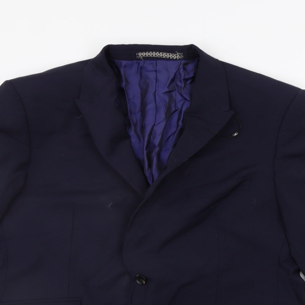 Marks and Spencer Mens Blue   Jacket Suit Size M