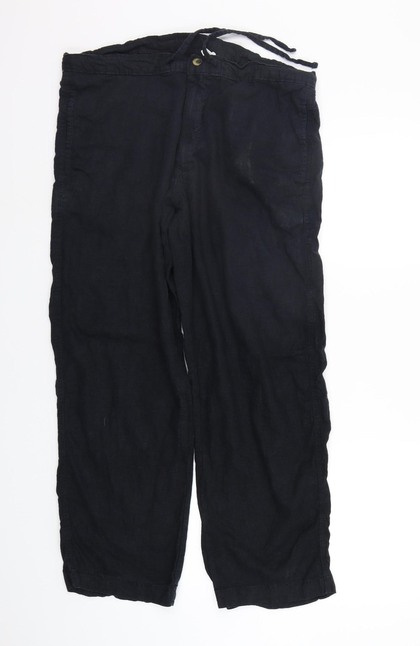 Preworn Womens Black   Trousers  Size 36 in L29 in