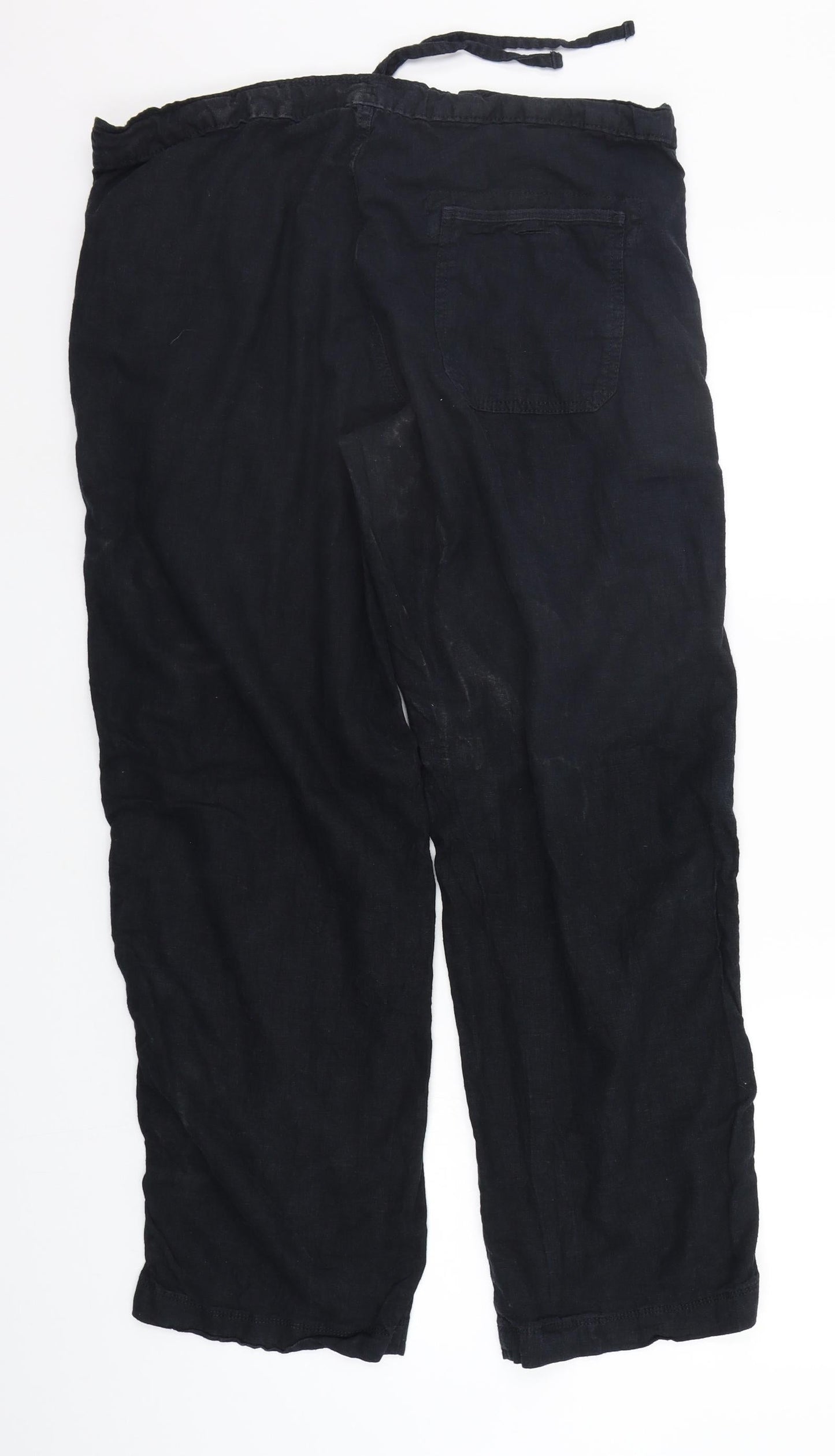 Preworn Womens Black   Trousers  Size 36 in L29 in