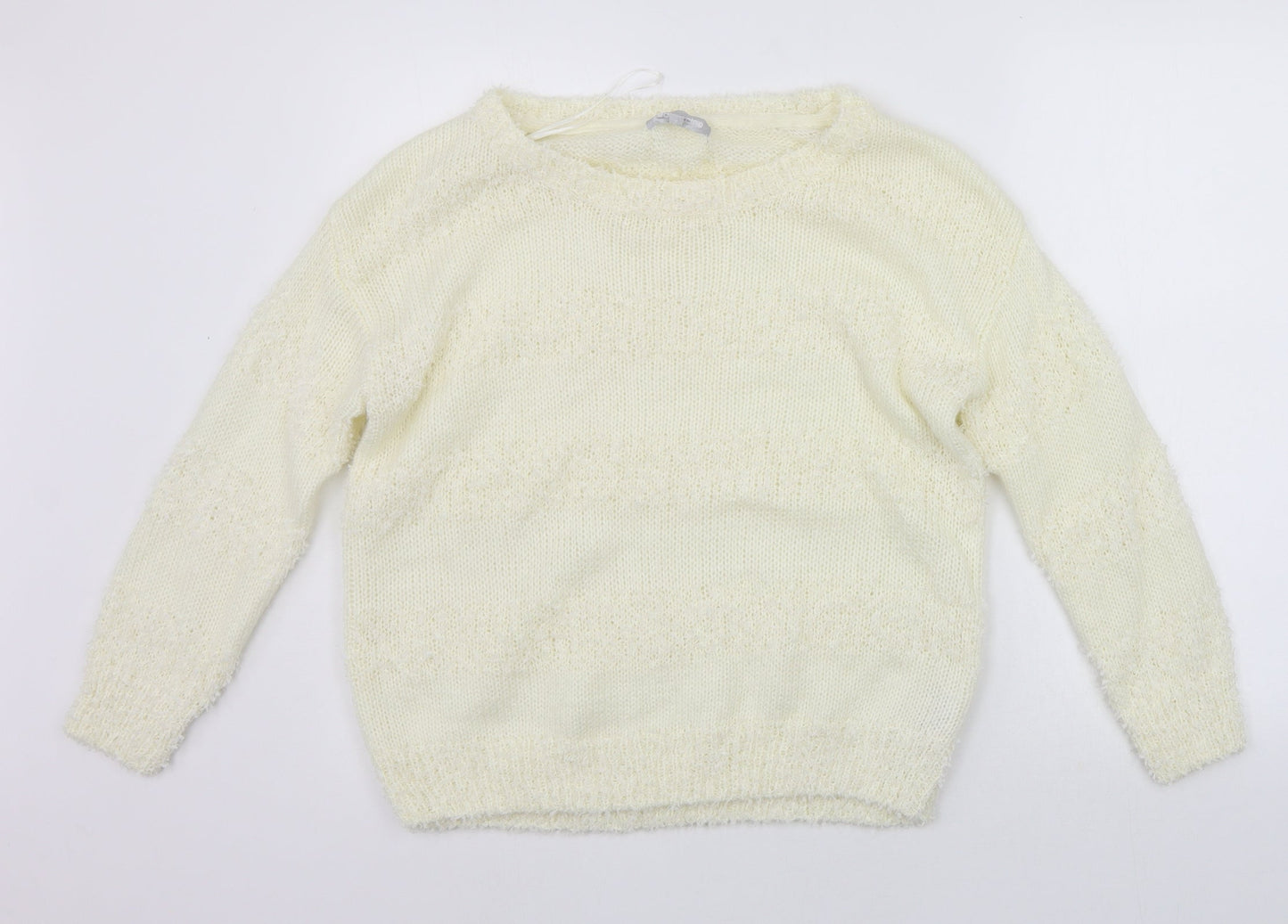 Red Herring Womens Yellow   Pullover Jumper Size 14