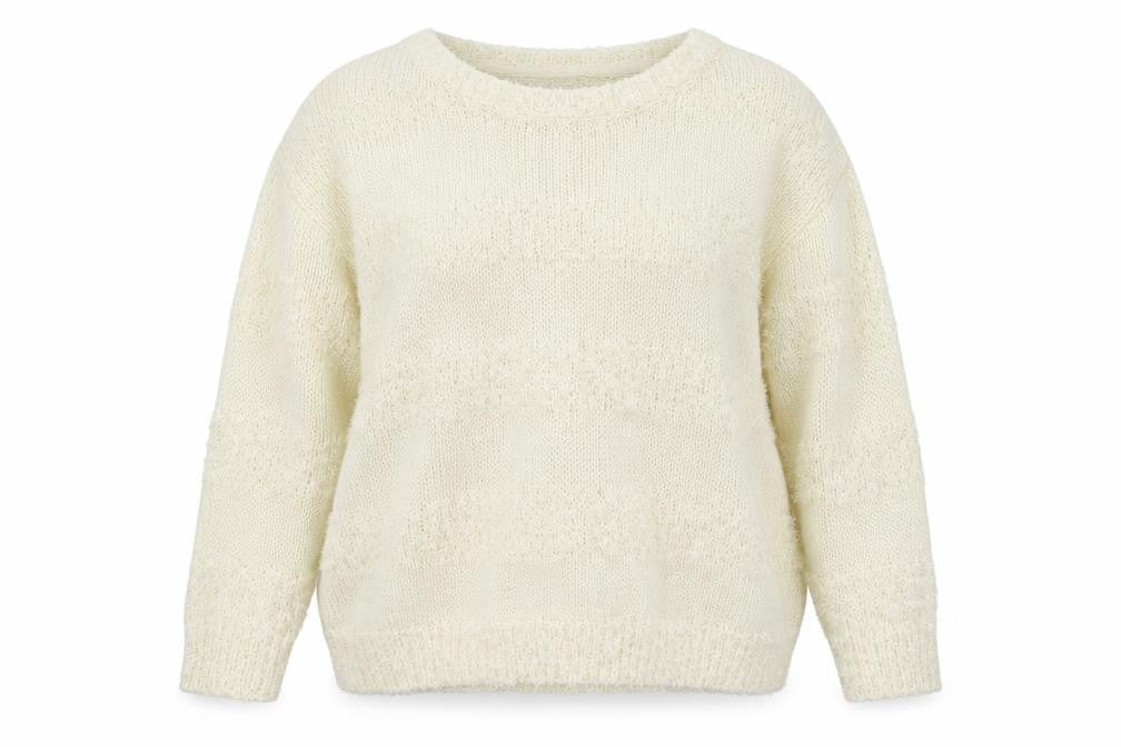 Front view of Red Herring women’s yellow jumper, size UK 14