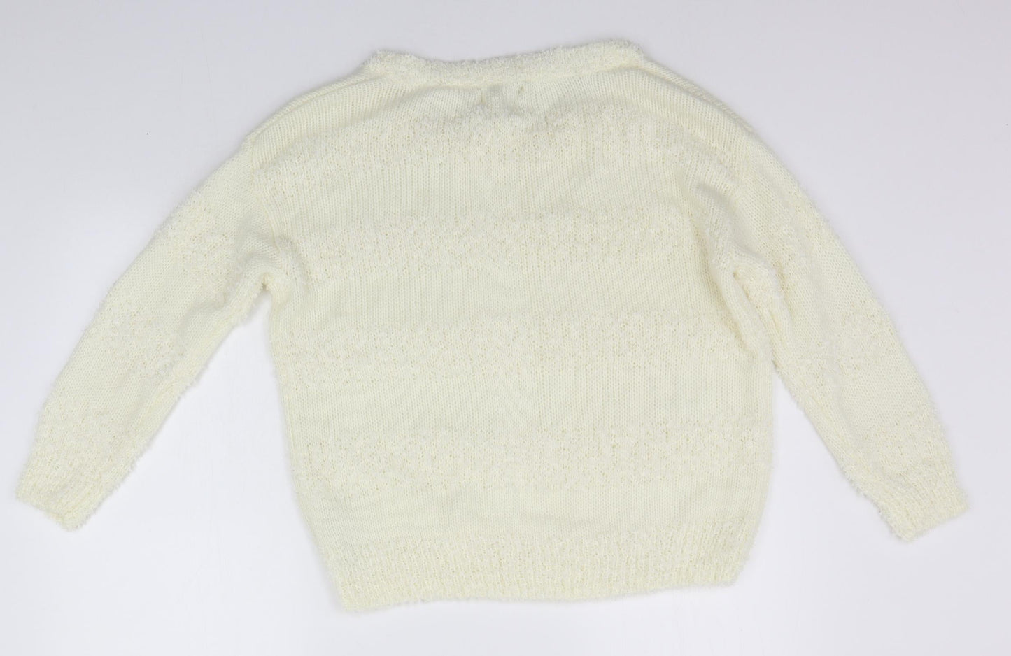 Red Herring Womens Yellow   Pullover Jumper Size 14