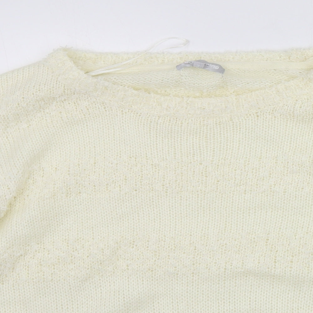 Red Herring Womens Yellow   Pullover Jumper Size 14