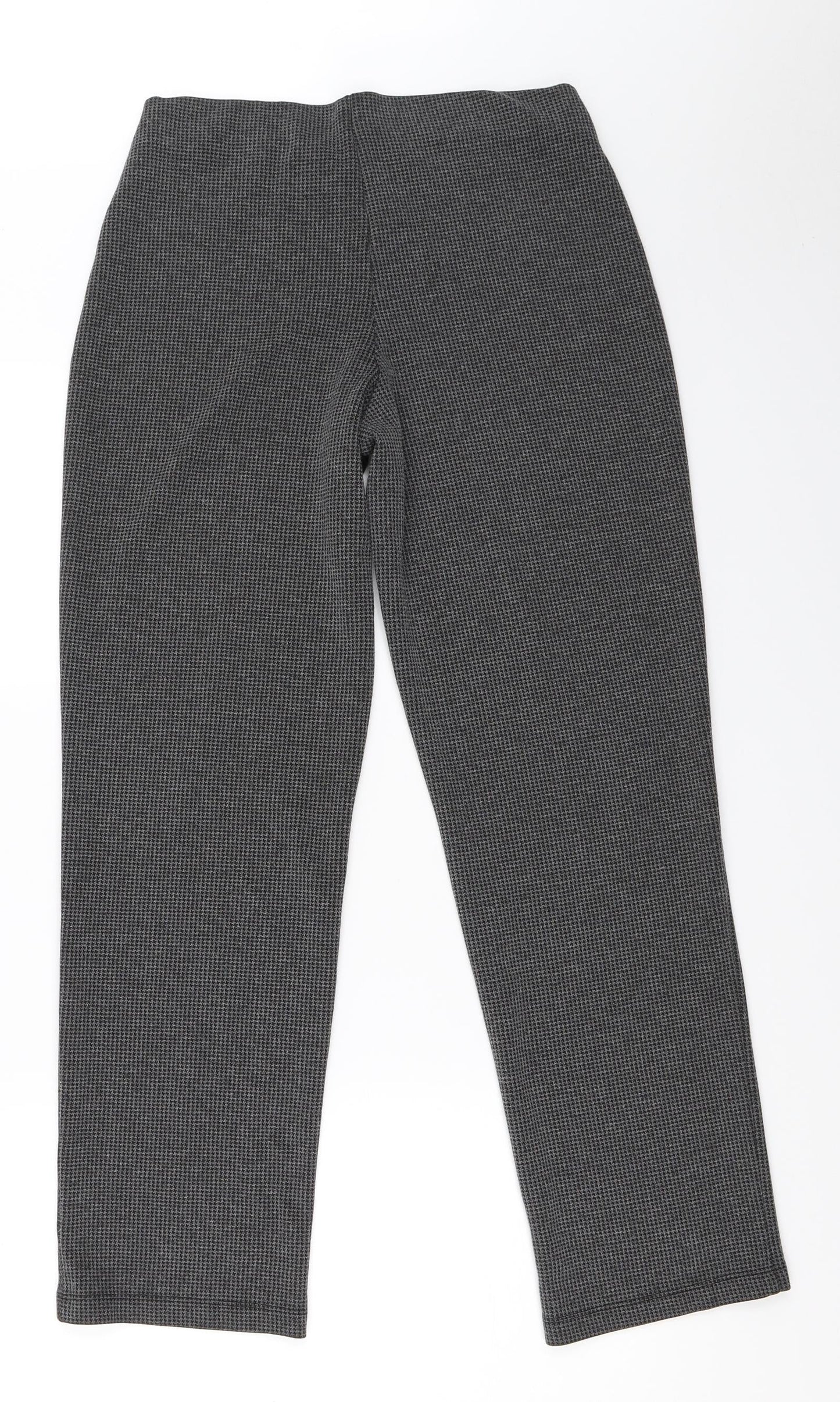 Marks and Spencer Womens Grey   Trousers  Size 10 L27.5 in