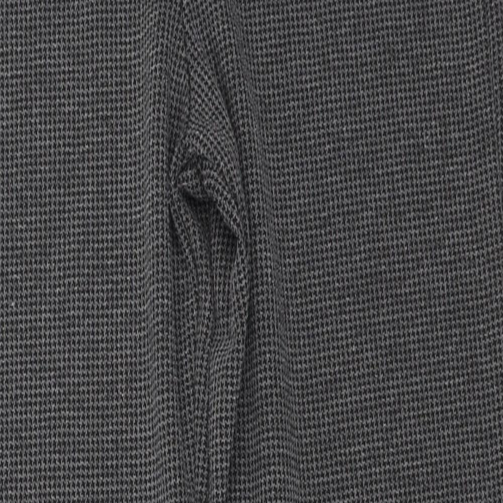 Marks and Spencer Womens Grey   Trousers  Size 10 L27.5 in