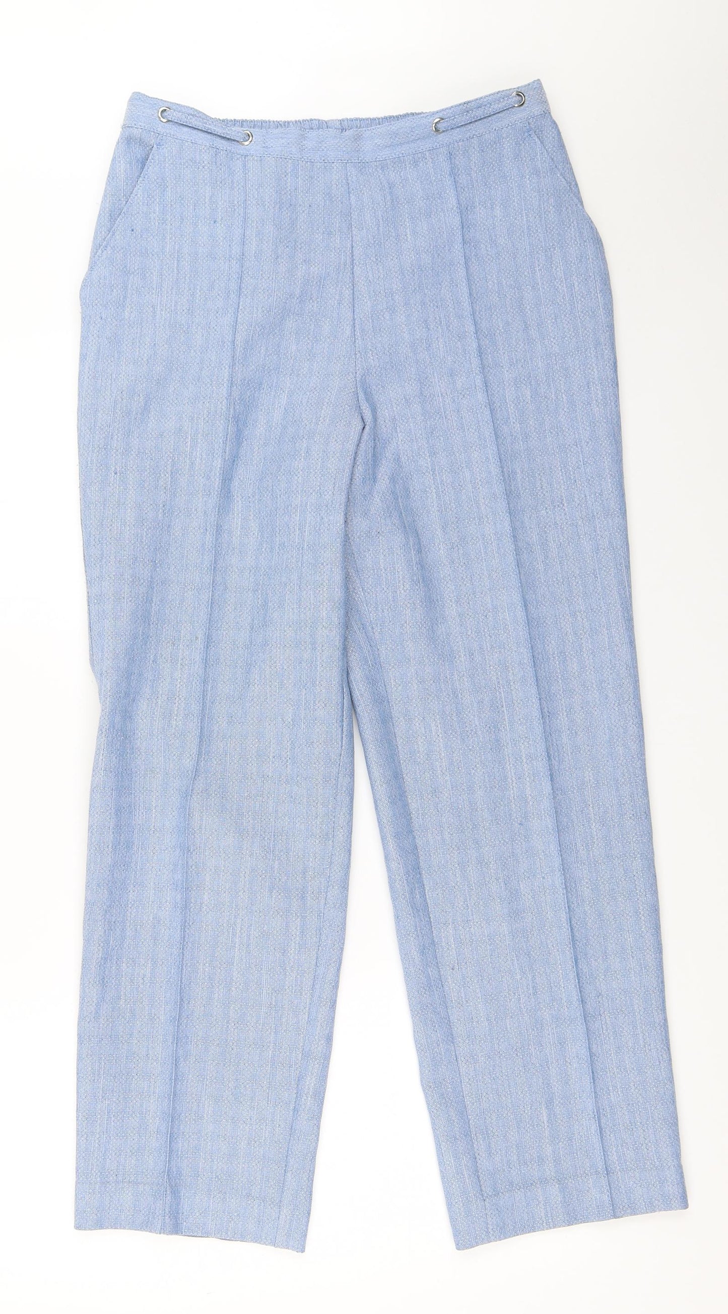 Preworn Womens Blue   Trousers  Size 29 in L27 in