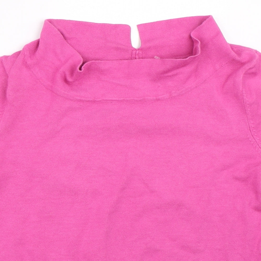 M&Co Womens Pink   Pullover Jumper Size 16