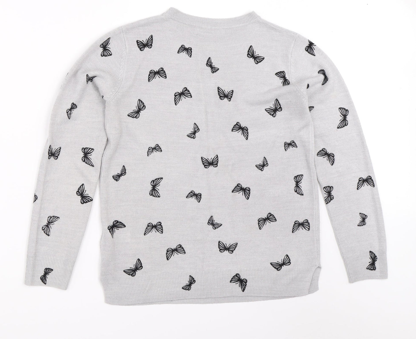 Marks and Spencer Womens Grey   Pullover Jumper Size 10