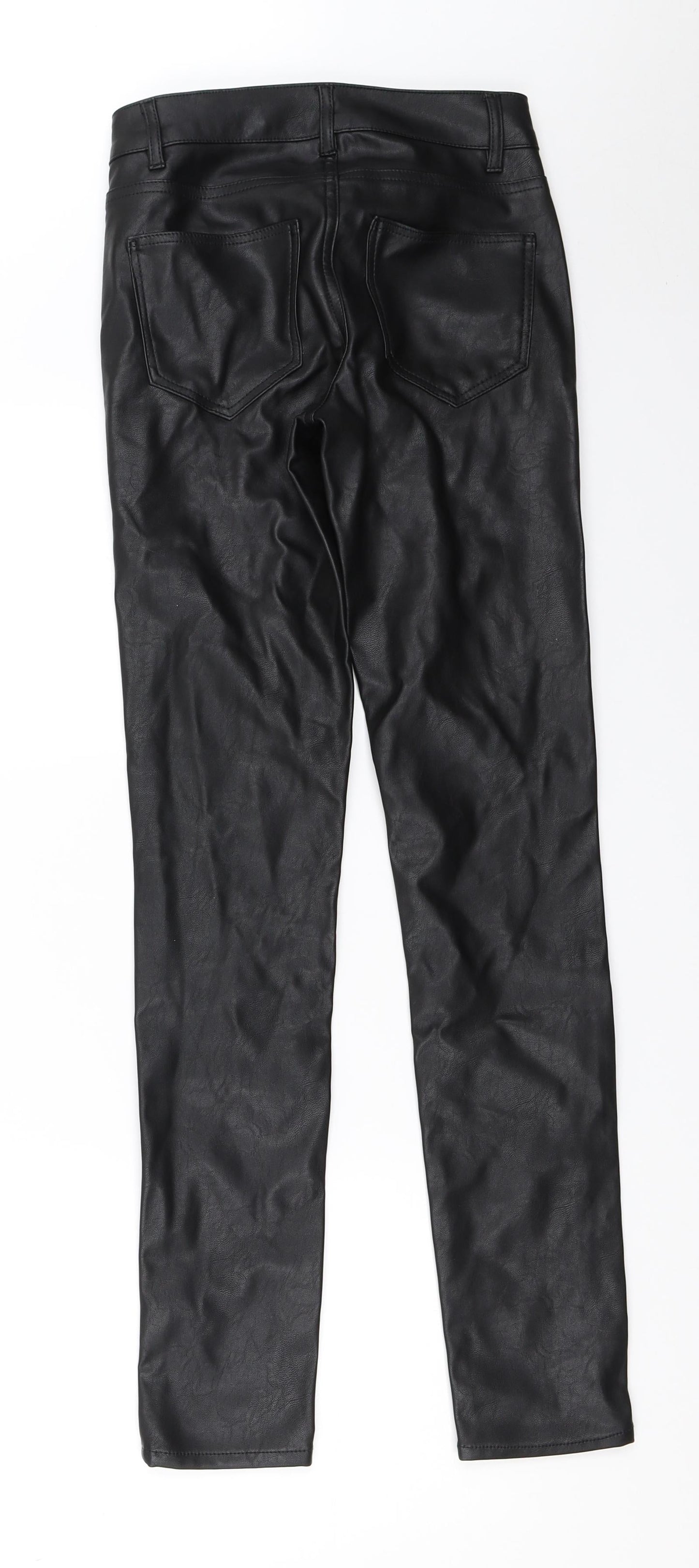 H&M Womens Black   Capri Trousers Size 32 L29 in