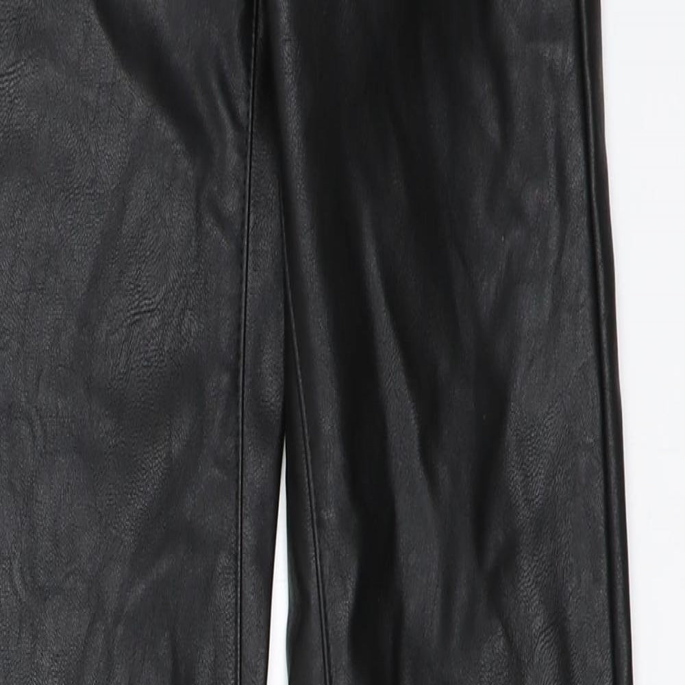 H&M Womens Black   Capri Trousers Size 32 L29 in