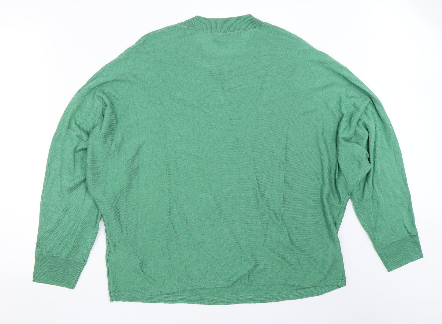 Marks and Spencer Womens Green   Pullover Jumper Size L