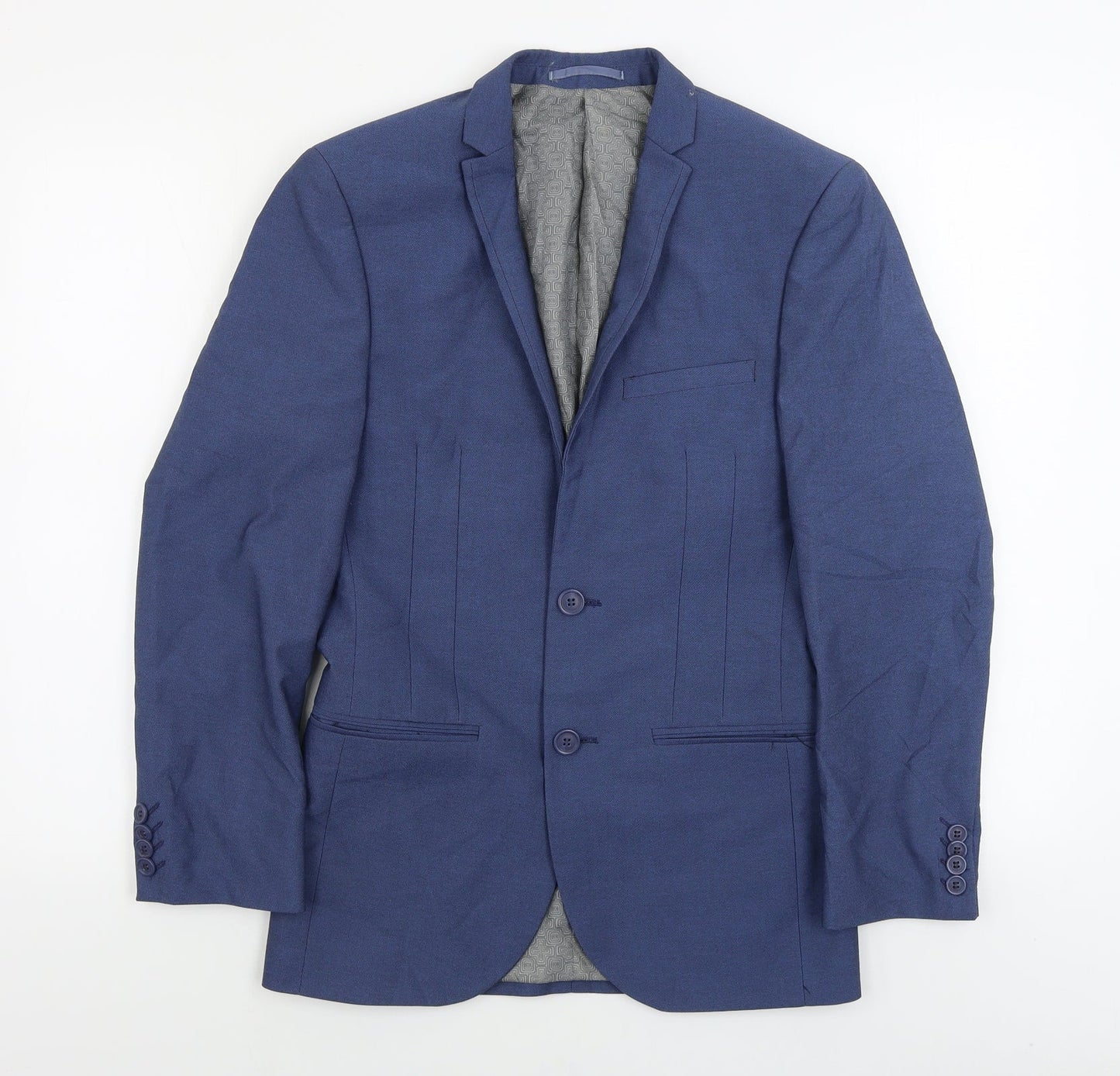 ONESIXFIVE  Mens Blue   Jacket Blazer Size 34