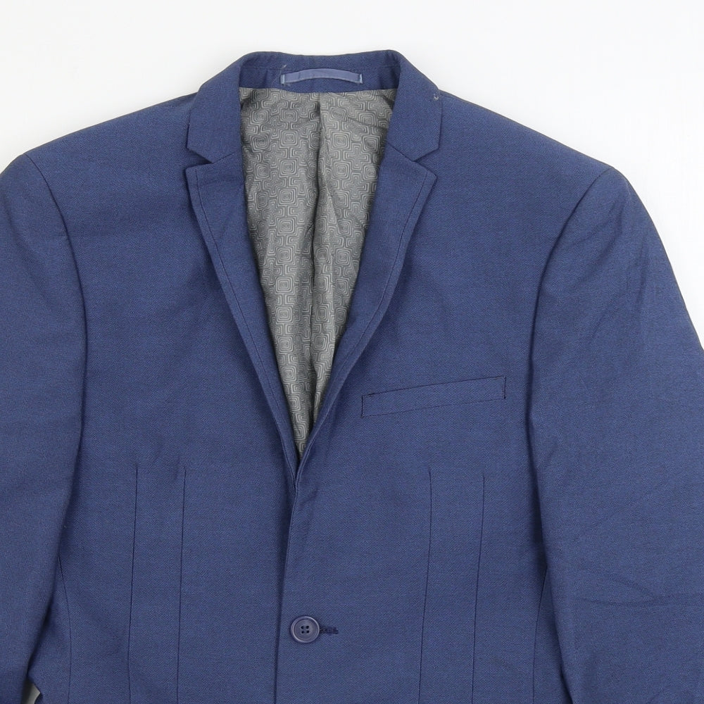 ONESIXFIVE  Mens Blue   Jacket Blazer Size 34