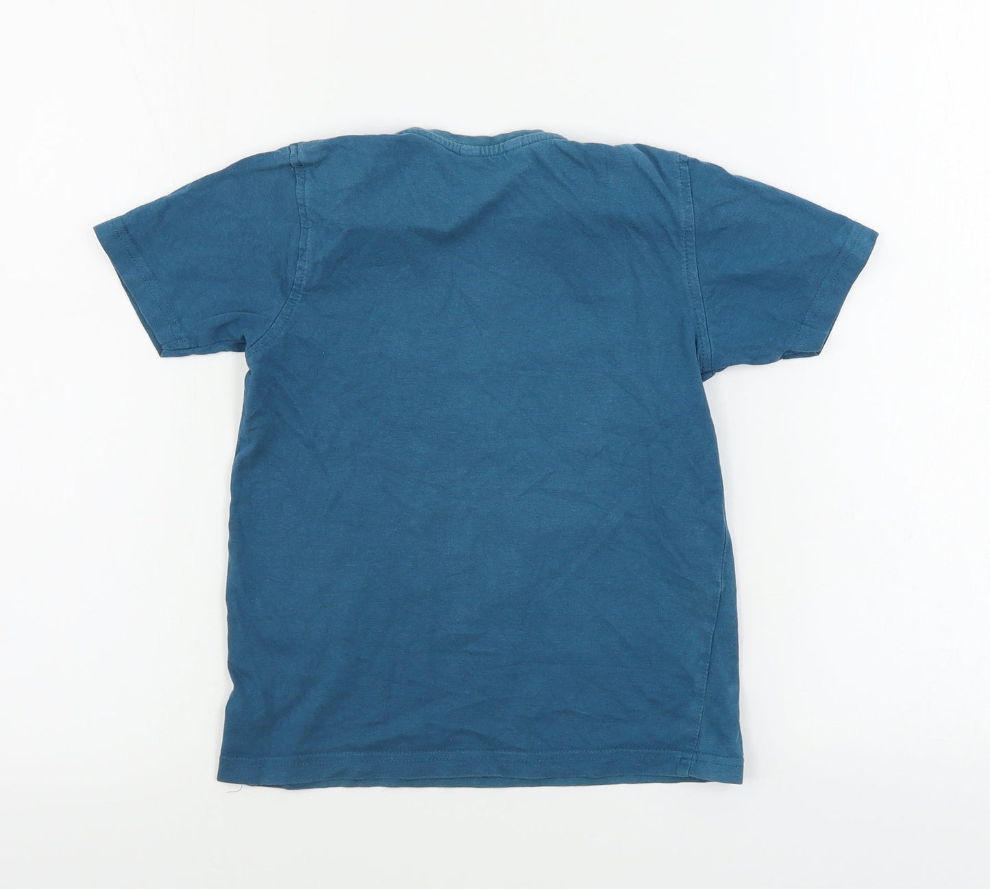 George  Boys Green   Basic T-Shirt Size 7-8 Years