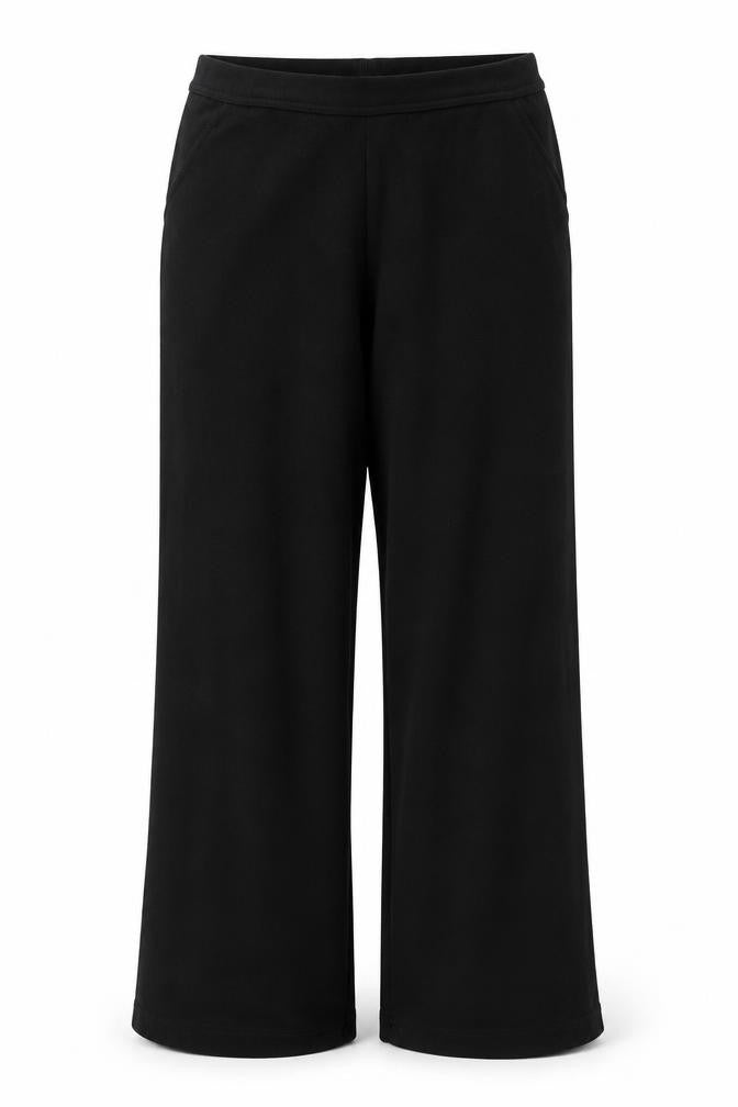 St michael        Womens Black Paisley  Trousers  Size 14 L30 in
