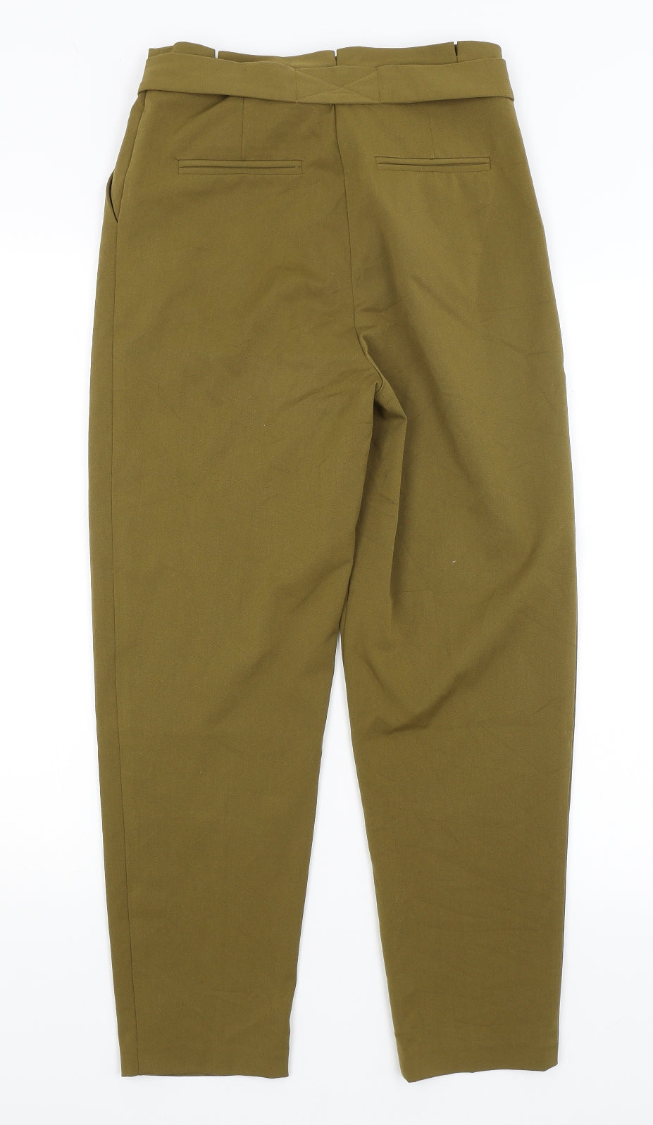 Topshpo Womens Green   Trousers  Size 6 L25 in