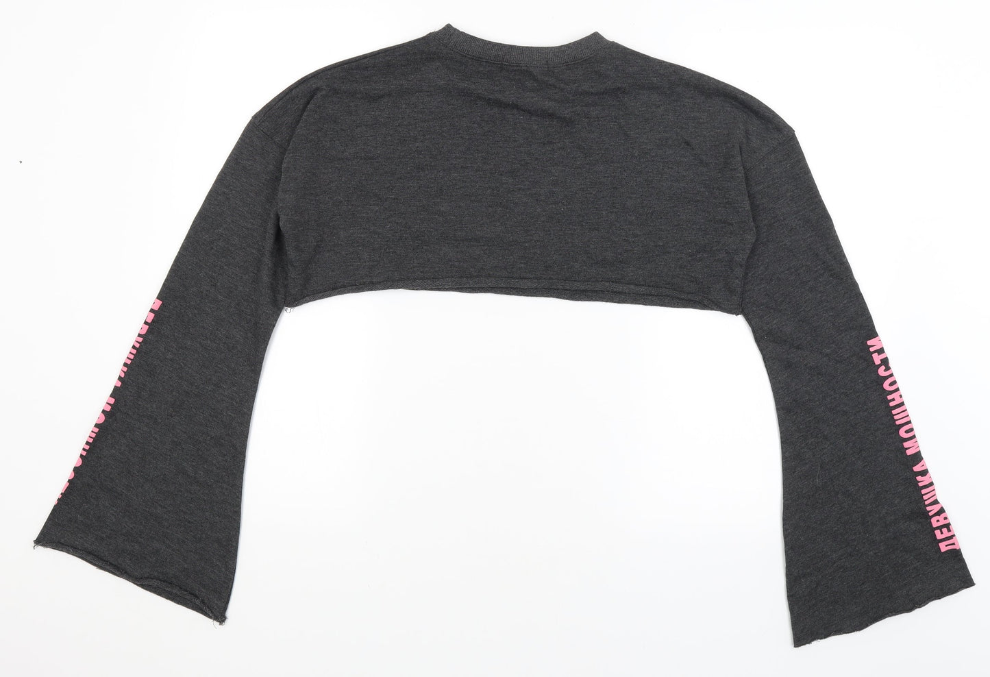 Missguided Womens Grey   Pullover Jumper Size 8