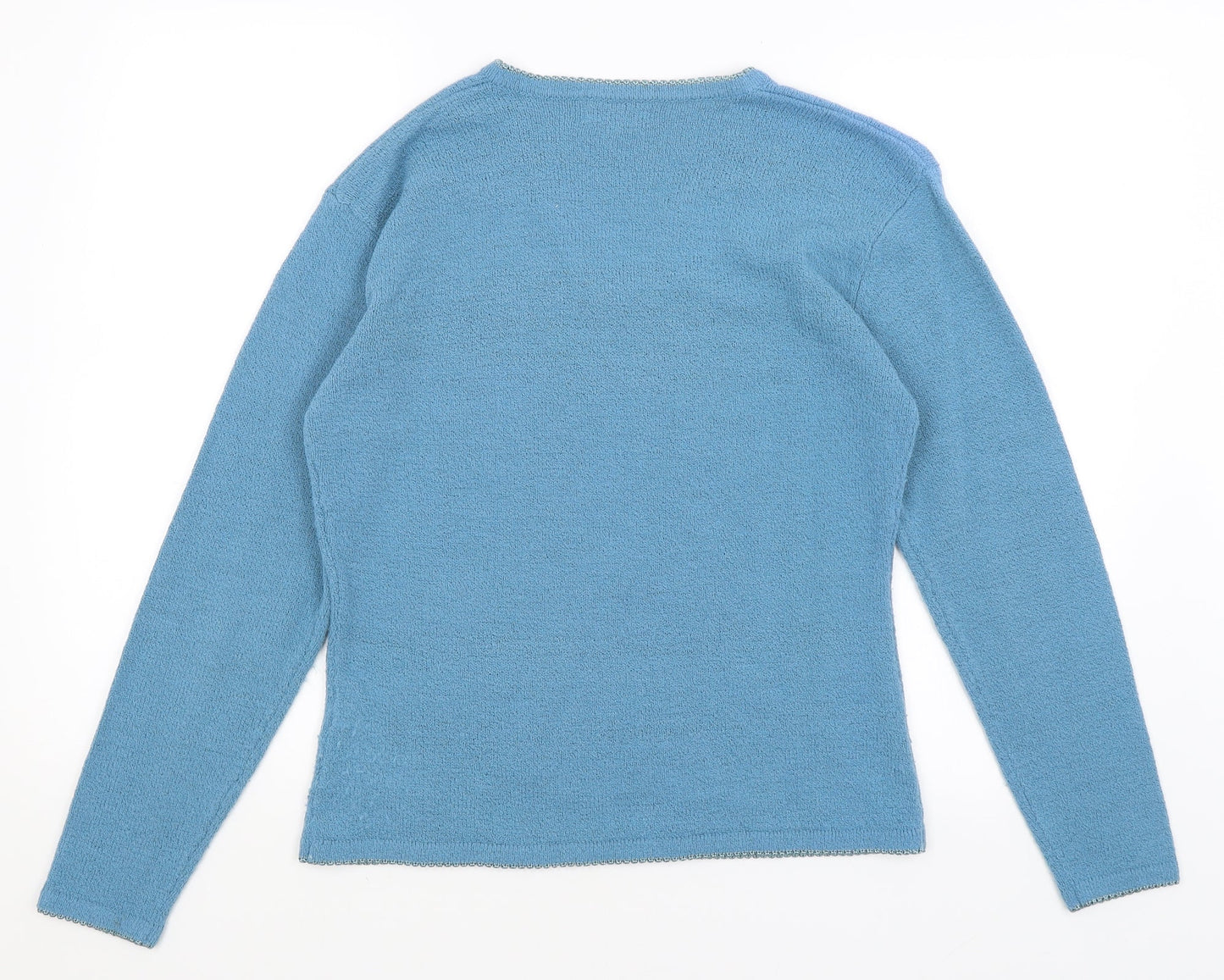 Bonmarche Womens Blue   Pullover Jumper Size S