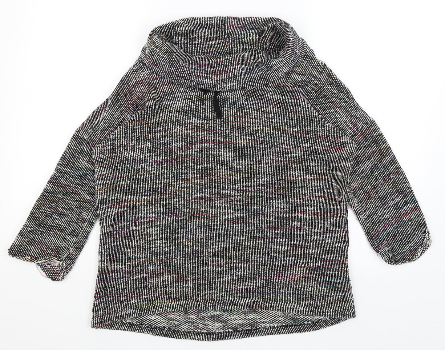 Peacocks Womens Black   Pullover Jumper Size 12