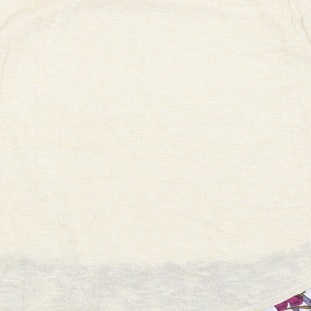 Per Una Womens Gold   Pullover Jumper Size 12