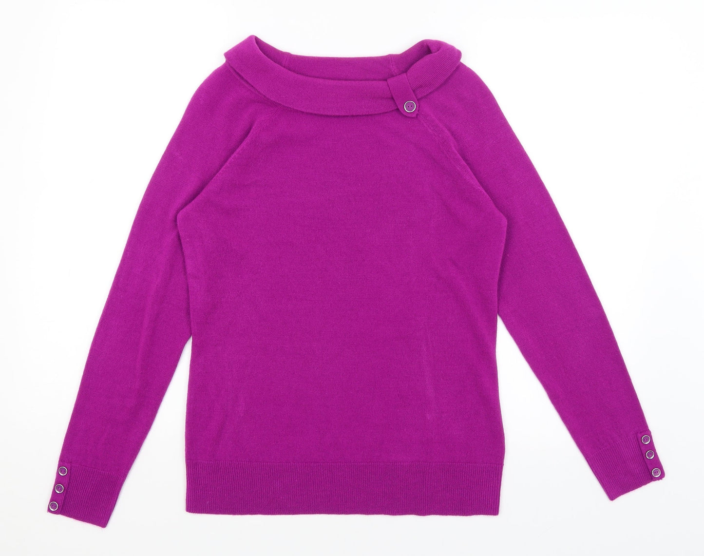 BHS Womens Purple   Pullover Jumper Size 10