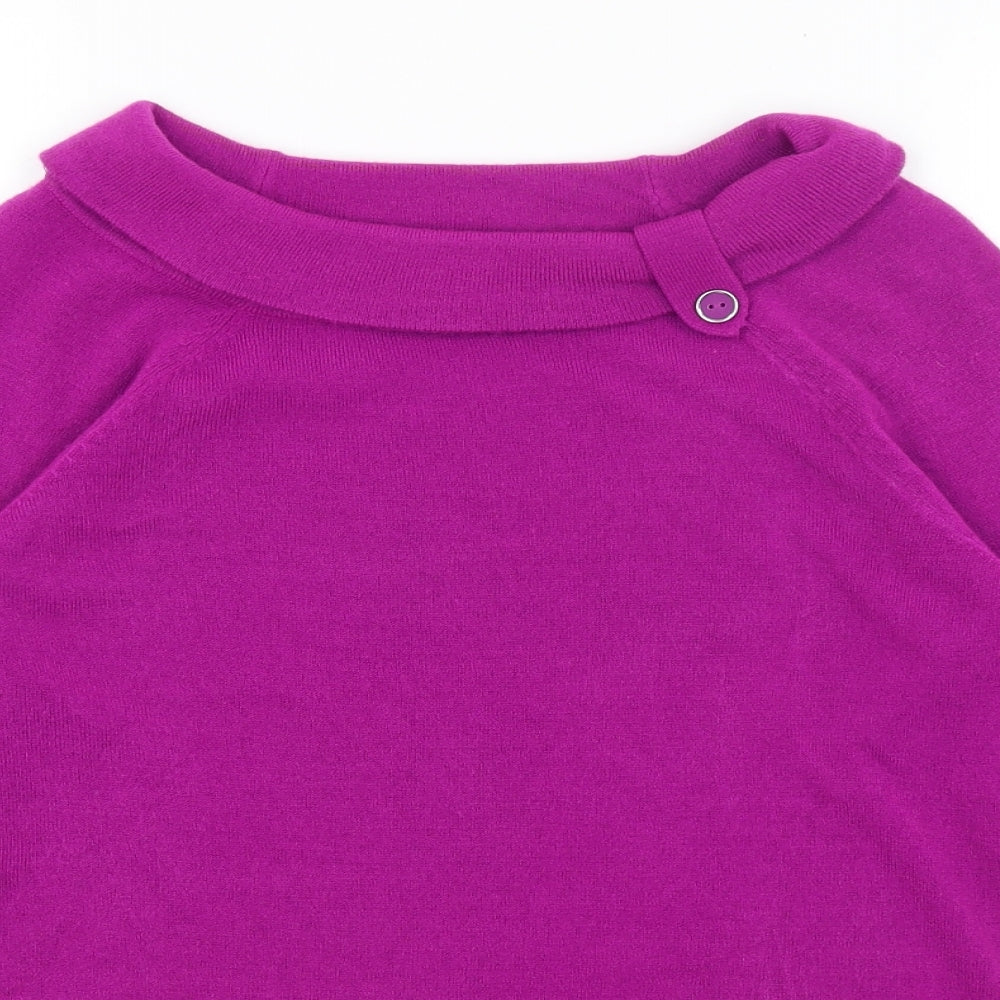 BHS Womens Purple   Pullover Jumper Size 10