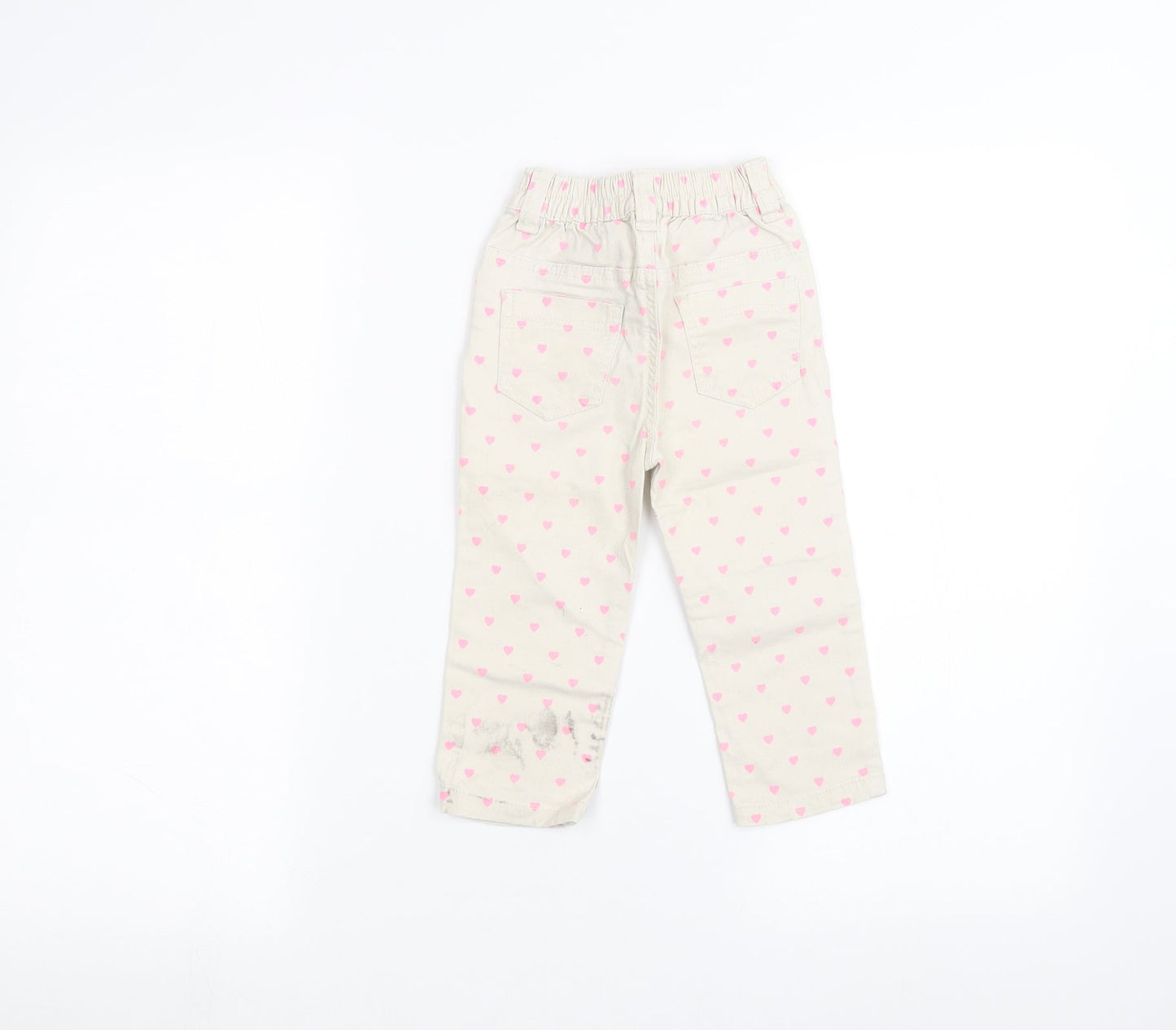 Young Dimension Baby White    Jeans Size 18-24 Months